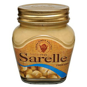 Sarelle ターキッシュ ヘーゼルナッツ ペースト スプレッド 350 GR Sarelle Turkish Hazelnut Paste Spread 350 GR