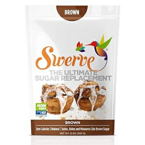 楽天Glomarket12 Fl Oz （Pack of 1）, Swerve Ultimate Sugar Replacement Sweetener, Brown Sugar Substitute, Keto Friendly, Zero Calorie, Zero Sugar, Non-Glycemic, Gluten Free, 12 ounces