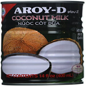 AROY-D Coconut Milk 13.5 Oz Can (Pack of 6)