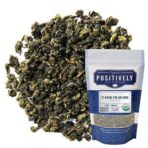 Organic Positively Tea Company、Ti Kuan ying、ウーロン茶、ルーズリーフ、4 オンス Organic Positiv..