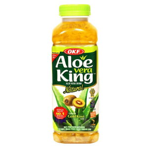 OKF アロエベラ キングドリンク (ゴールドキウイ 3 個) OKF Aloe Vera King Drink (Gold Kiwi, 3)
