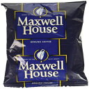 コーヒーパック、レギュラー、1-1/2オンス、42/CT、1カートン販売 MAXWELL HOUSE Coffee Packs, Regular, 1-1/2 oz, 42/CT, Sold as 1 carton