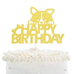 ハッピーバースデードッグケーキトッパー - 子犬ヨーキー誕生日パーティー - ハッピードッグガッチャデー - Let's Pawty Adopt 記念日犬ケーキトッパーデコレーション LHCING Happy Birthday Dog Cake Topper - Puppy Yorkie Birthday Party - Happy ハッピーバースデードッグケーキトッパー - 子犬ヨーキー誕生日パーティー - ハッピードッグガッチャデー - Let's Pawty Adopt 記念日犬ケーキトッパーデコレーション LHCING Happy Birthday Dog Cake Topper - Puppy Yorkie Birthday Party - Happy