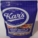 KAR'S グルテンフリー ピーナッツバター & ダークチョコレート、正味重量 18 オンス (510g) KAR'S GLUTEN FREE PEANUT BUTTER 'N DARK CHOCOLATE, NET WT 18 OZ (510g)