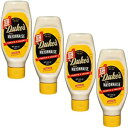 Duke's リアル マヨネーズ、18 液量オンス スクイズボトル 4個入り Duke's Real Mayonnaise, 18 Fl Oz. squeeze bottle,Pack of 4