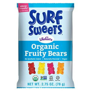 Surf Sweets オーガニック フルーティー ベアーズ、2.75 オンス、12 個 Surf Sweets Organic Fruity Bears, 2.75 oz, 12 Count(4)
