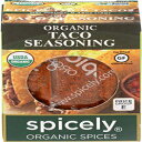 Spicely, 有機無塩タコスシーズニング、0.45 オンス Spicely Organics Spicely, Organic Salt Free Taco Seasoning, 0.45 Ounce