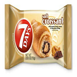 7Days ソフトクロワッサン、ピーナッツバターチョコレートフィリング、朝食に最適なペストリーまたはスナック、非遺伝子組み換え (24 個パック) 7 Days 7Days Soft Croissant, Peanut Butter Chocolate Filling, Perfect Breakfast Pastry or Snack, 7Days ソフトクロワッサン、ピーナッツバターチョコレートフィリング、朝食に最適なペストリーまたはスナック、非遺伝子組み換え (24 個パック) 7 Days 7Days Soft Croissant, Peanut Butter Chocolate Filling, Perfect Breakfast Pastry or Snack,