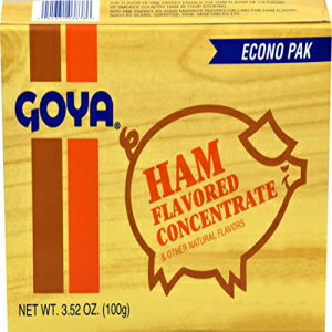 Goya Foods ハム風味濃縮物、3.52 オンス (18 個パック) Goya Foods Ham Flavored Concentrate, 3.52 Ounce (Pack of 18)