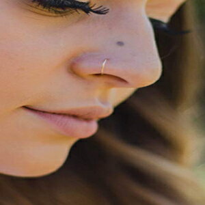 14K ソリッドゴールド ノーズリング フープ 22g ピアスジュエリー、22 ゲージ 8mm 内径 5/16 インチ EllieJMaui 14k Solid Gold Nose Ring Hoop 22g Piercing Jewelry, 22 Gauge 8mm 5/16 inch inner diameter 14K ソリッドゴールド ノーズリング フープ 22g ピアスジュエリー、22 ゲージ 8mm 内径 5/16 インチ EllieJMaui 14k Solid Gold Nose Ring Hoop 22g Piercing Jewelry, 22 Gauge 8mm 5/16 inch inner diameter