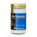 Artisana Organics 生バージンココナッツオイル、14オンス Artisana Organics Raw Virgin Coconut Oil, 14 oz
