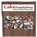 ケーキデコレーションやキャンディービュッフェ用の食用ビーチシーサイドロック (8オンスリバーストーン) CakeSupplyShop Edible Beach ...