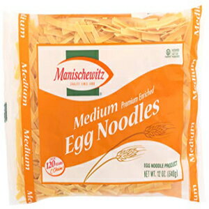 Manischewitz、ミディアムヌードル、12オンス Manischewitz, Medium Noodles, 12 oz Manischewitz、ミディアムヌードル、12オンス Manischewitz, Medium Noodles, 12 oz