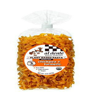 Al Dente Fresh Non-gmo Gluten-free Chickpea+turmeric Pasta,, 8 Oz (pac...