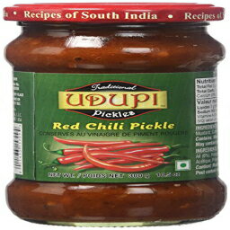 ウドゥピ レッドチリピクルス 300グラム Udupi Red Chili Pickle 300 Grams