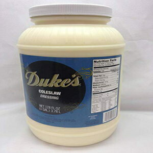 デュークス コールスロー、1 ガロン -- 1 ケースあたり 4 個。 C.F. Sauer Foods Dukes Coleslaw, 1 Gallon -- 4 per case.