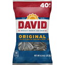 DAVID ローストおよび塩味のオリジナルひまわりの種、0.9 オンス、36 袋 (9 個パック) DAVID Seeds DAVID Roasted and Salted Original Sunflower Seeds, 0.9 oz, 36 Bags (Pack of 9)