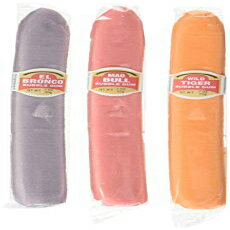 オリジナルバブルガム El Bubble II - アソートフレーバー: ワイルドタイガー (オレンジ)、エルブロンコ (パープル/グレープ)、マッドブル (ピンク/ストロベリー) - 36 個、25.4 オンス Old-Fashioned Bubblegum Original Bubble Gum El Bubble