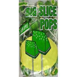 ӥå 饤 ݥå ꡼ åץ 48 ݥå Хå Unknown Big Slice Pop Green Apple 48...
