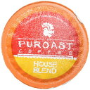 Puroast 低酸コーヒーシングルサーブポッド、ハウスブレンド (カフェイン入り)、高抗酸化物質、キューリグ 2.0 コーヒーメーカー対応、レッド、12 個 Puroast Low Acid Coffee Single-Serve Pods, House Blend(Caffeinated), High , Compatible with(4)