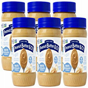 楽天GlomarketPeanut Butter & Co. White Chocolatey Wonderful Peanut Butter, Non-GMO Project Verified, Gluten Free, Vegan, 16 Ounce （Pack of 6）