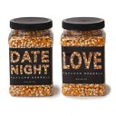 ウォバッシュ バレー ファーム - ポップコーン ジャー - 愛とデートの夜 Wabash Valley Farms - Popcorn Jar - Love and Date Night