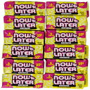Now and Later バナナ風味キャンディ トゥエンティフォー 6本入りバー (22.32オンス) Now and Later Banana Flavor...