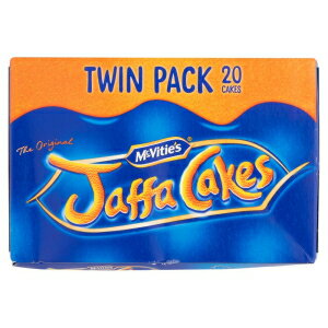 Original McVitie's The Original Jaffa Cakes Twin Pack Imported From The UK England The Very Best Original British Jaffa Cakes A Genoise Sponge Base Layer Of Orange Flavored Jam Coating Of Spongeのサムネイル
