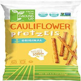 REAL FOOD FROM THE GROUND UP From the Ground Up Cauliflower Pretzels -...