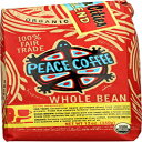 Peace Coffee、ツインシティーズオーガニック全粒豆、12オンス Peace Coffee, Twin Cities Organic Whole Bean, 12 Ounce