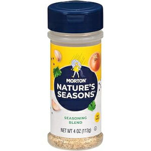 Morton Nature's Seasons シーズニング ブレンド、4 オンス (12 個パック) Morton Salt Morton Nature's Seasons Seasoning Blend, 4 Ounce (Pack of 12)
