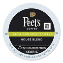 Peet's Coffee K-Cup ディカフェ ハウス ブレンド、60 カウント (パッケージは異なる場合があります) Peet's Coffee K-Cup Decaf House Blend, 60 Count (Pack May Vary)