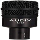 Audix D2 ダイナミックマイク、ハイパーカーディオイド Audix D2 Dynamic Microphone, Hyper-Cardioid