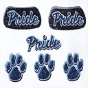 ブルーグリッタープライドアイブラックとグリッターデカール Anderson's Blue Glitter Pride EyeBlacks and Glitter Decals