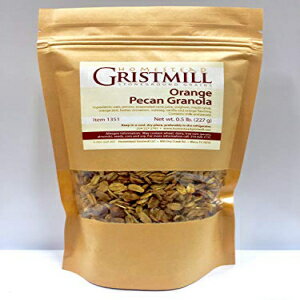 Homestead Gristmill — 非遺伝子組み換えオレンジピーカングラノーラ (2 パック) Homestead Gristmill Non-GMO Orange Pecan Granola (2 Pack)