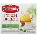 Community Coffee 緑茶ティーバッグ、個別サイズ (12 個パック)、48 個 Community Coffee Green Tea Bags, Individual Size (Pack Of 12), 48Count