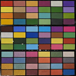 PETAL CRAFTS パレットダストセット (72 パック)、マットカラー 48 色とダズラーカラー 24 色 PETAL CRAFTS Palette Dust Set (72 Pack), 48 Matte Colors and 24 Dazzler Colors