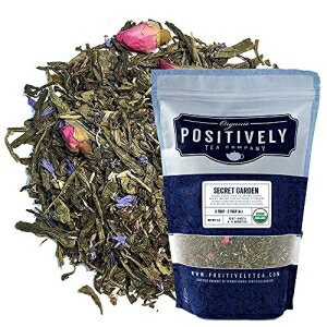 Organic Positively Tea Company、シークレットガーデン、緑茶、ルーズリーフ、16オンス Organic Positively Tea Company, Secret Garden, Green Tea, Loose Leaf, 16 Ounceのサムネイル