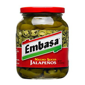Embasa Nacho Sliced Jalapeno Pepper Glass,11 Ounce -- 12 Case