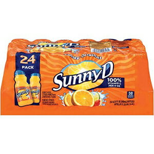 SunnyD Tangy オリジナル オレンジフレーバー シトラス パンチ、24 液量オンス Sunny D SunnyD Tangy Original Orange Flavored Citrus Punch, 24 id Ounce by Sunny D