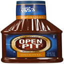 オープンピットブルーラベルオリジナルバーベキューソース、18オンス Open Pit Blue Label Original Barbecue Sauce, 18 oz.