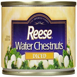 リース さいの目に切ったウォーターチェストナッツ - 8オンス Reese Diced Water Chestnuts - 8 Ounces リース さいの目に切ったウォーターチェストナッツ - 8オンス Reese Diced Water Chestnuts - 8 Ounces