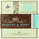 Harney & Sons Organic Green Tea with Organic Peppermint, 20 Sachets (Pack of 6) (35538)(4)