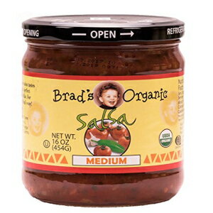 Brad's オーガニック サルサ、ミディアム、16 オンス Brad's Organic Salsa, Medium, 16 Ounce