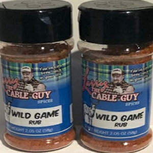 ラリー ザ ケーブル ガイ ワイルド ゲーム ラブ シーズニング 2.05 オンス (2 個パック) Larry the Cab..