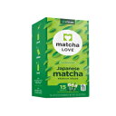 Matcha Love 日本の抹茶無糖緑茶パウダー、1回分用パケット15袋、1.05オンス Matcha Love Japanese Matcha Unsweetened Green Tea Powder, 15 Single Serve Packets, 1.05 Ounces
