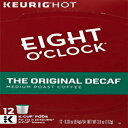 Eight O'Clock Coffee Eight O'clock The Original Decaf Coffee, 12 ct