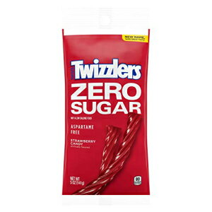 楽天GlomarketTWIZZLERS シュガーフリー ストロベリーツイスト （5オンスバッグ） TWIZZLERS Sugar Free Strawberry Twists （5-Ounce Bag）