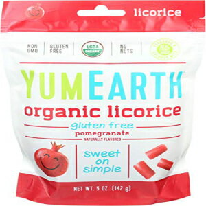 YumEarth ꥳꥹ5  YummyEarth YumEarth Licorice, Pomegranate, 5 o...
