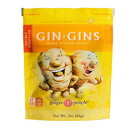 The Ginger People ジン ジン ハード キャンディー、3 オンス バッグ (24 個パック) The Ginger People Gin Gin...